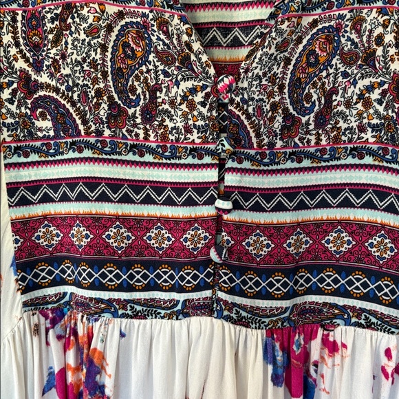 Umgee Boho Tunic Top - Picture 3 of 8